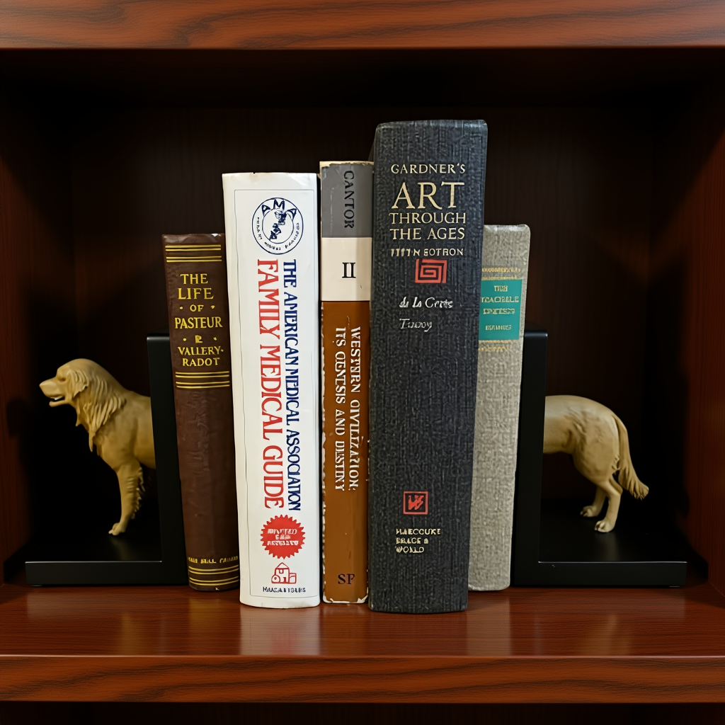 Golden Retriever Bookends