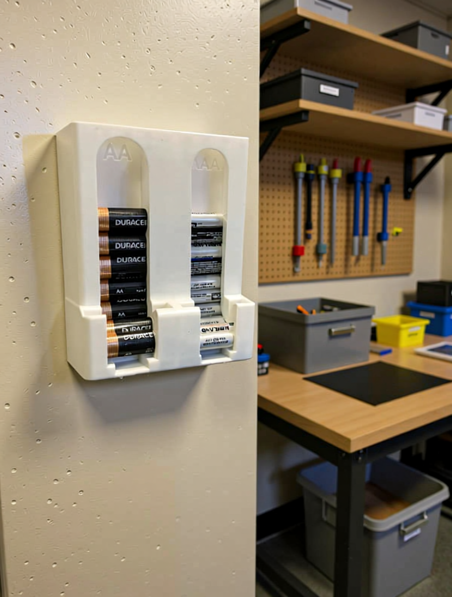 AA/AAA Battery Dispenser