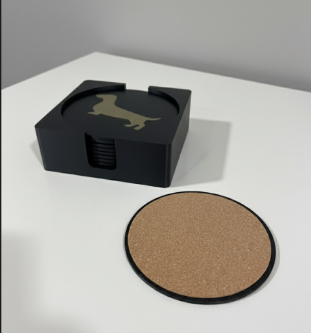 Dachshund Coaster Set