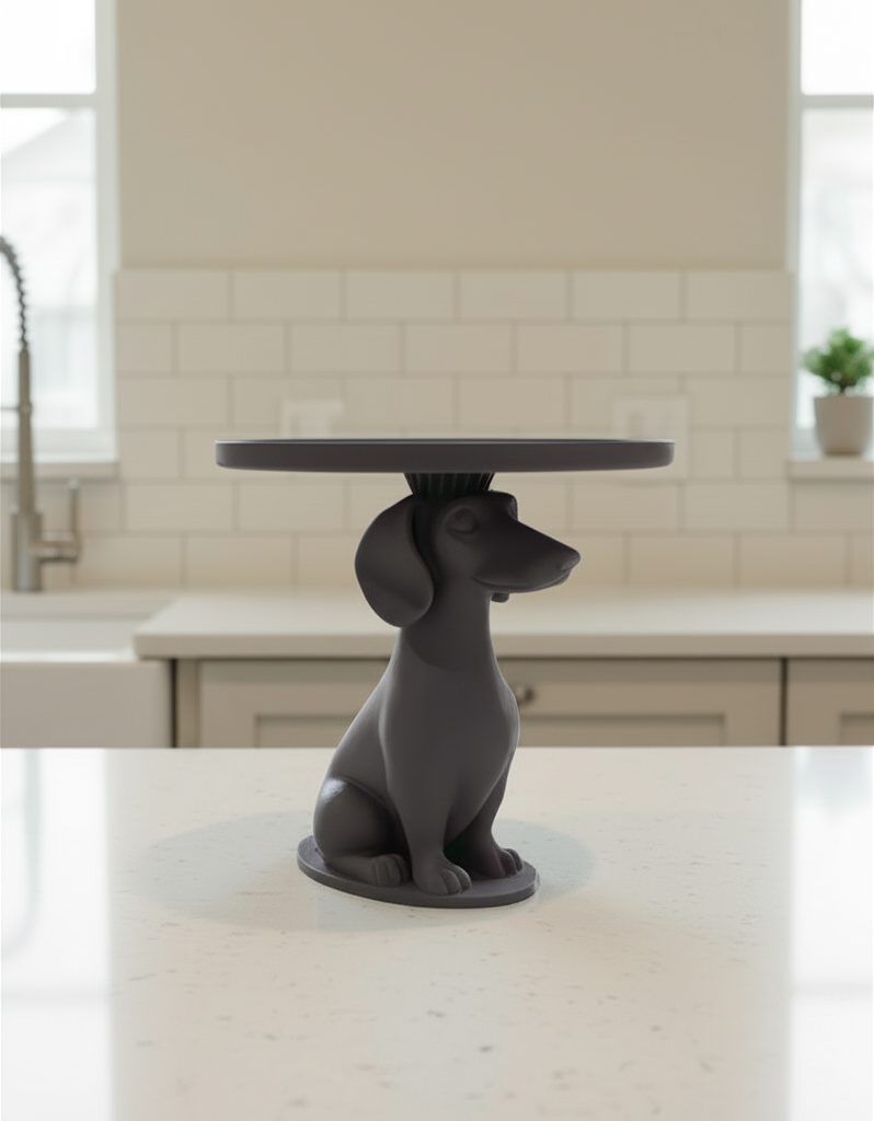 Dachshund Serving Plate
