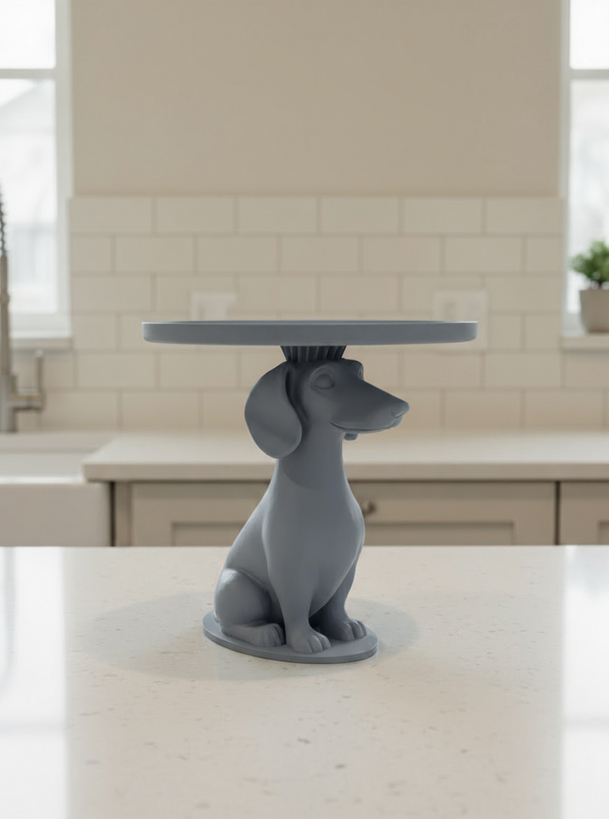 Dachshund Serving Plate