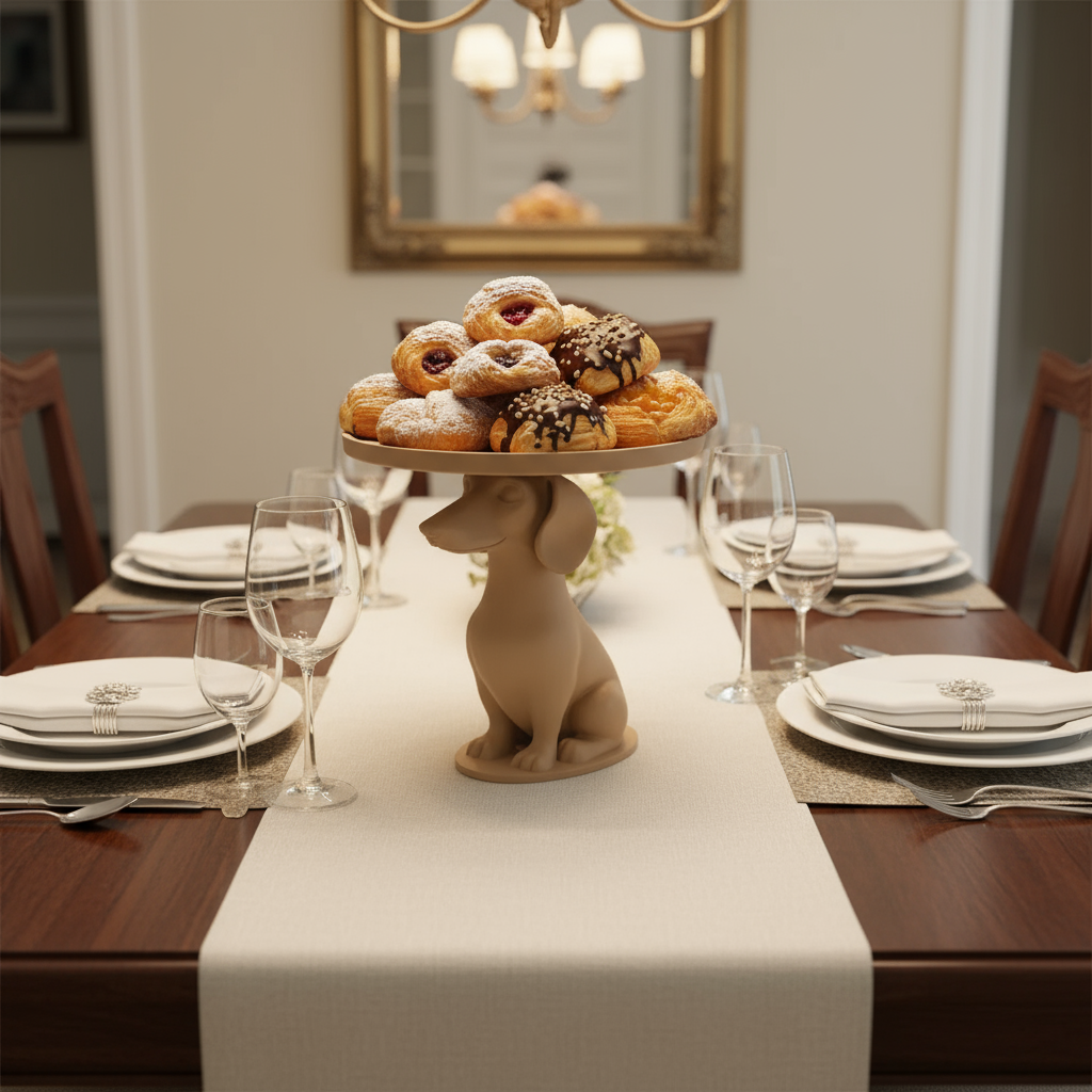 Dachshund Serving Plate