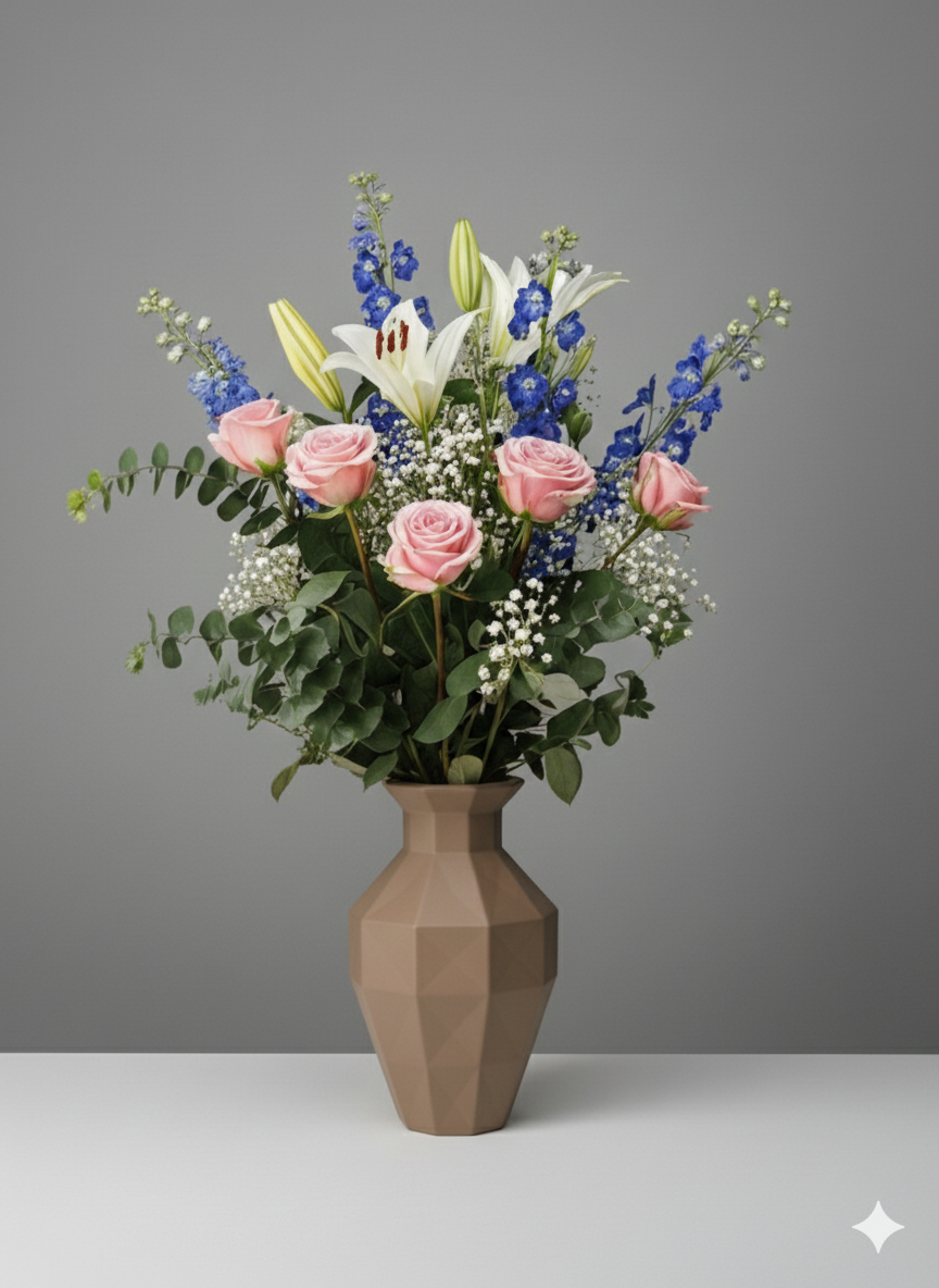 Multi-facet Vase