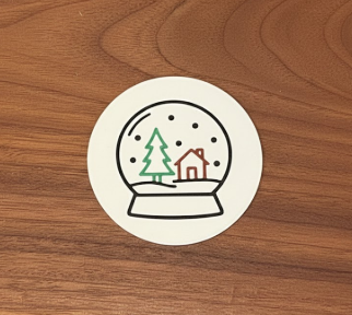 Christmas Coaster Set